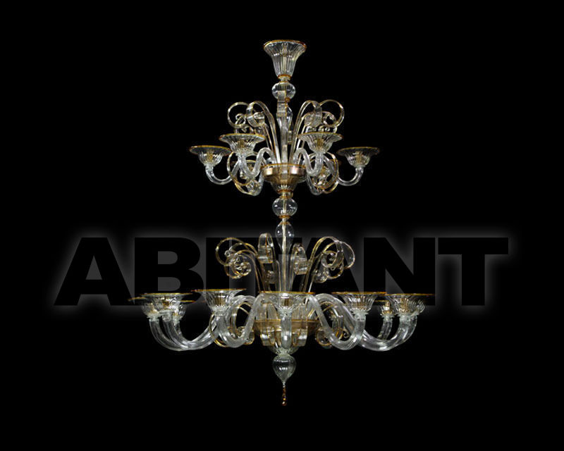 Buy Сhandelier Multiforme Glass D0550-12+6-CA