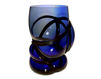 Vase Vanessa Mitrani COLORS Xtreme Duck Blue Contemporary / Modern