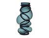 Vase Vanessa Mitrani COLORS Chain Ring Deep Blue Contemporary / Modern