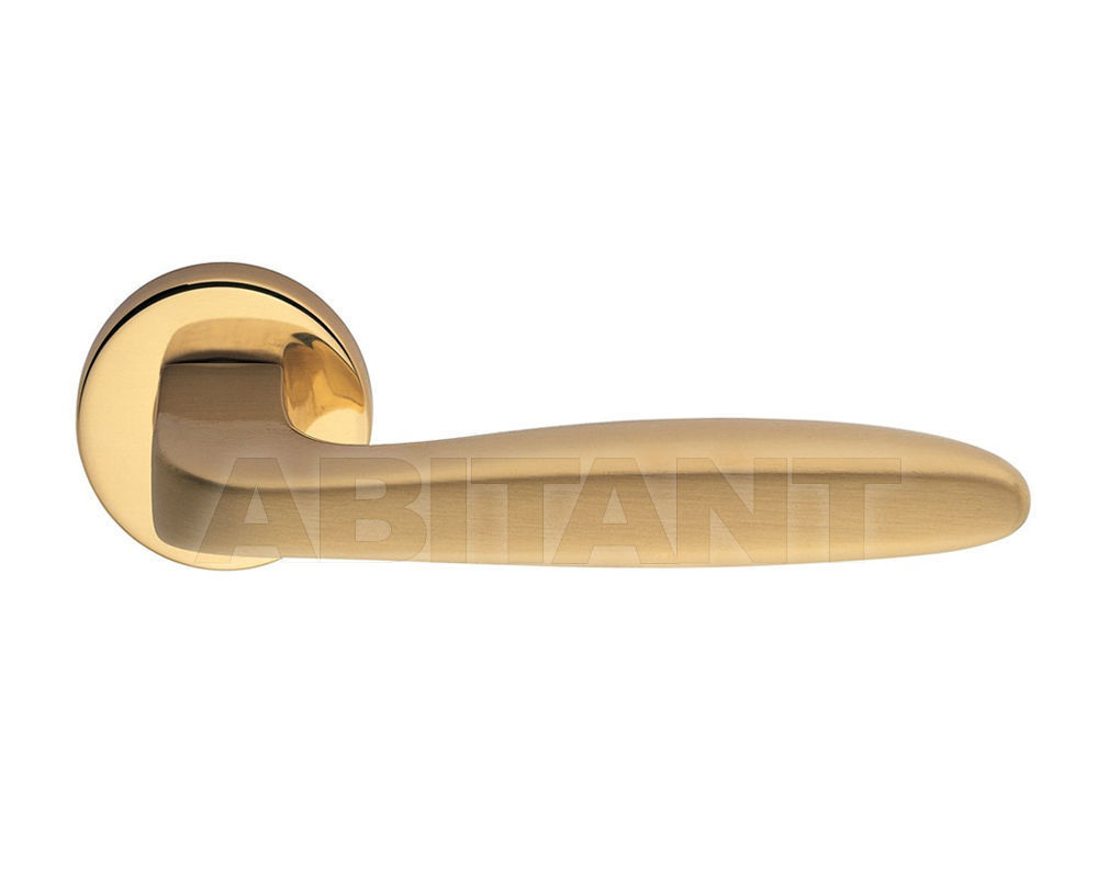 Buy Door handle Valli Handles 2012 H 1022 R8 Gold/ gold satin