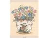 Wallpaper Iksel   Potted Flowers PF  5 Oriental / Japanese / Chinese
