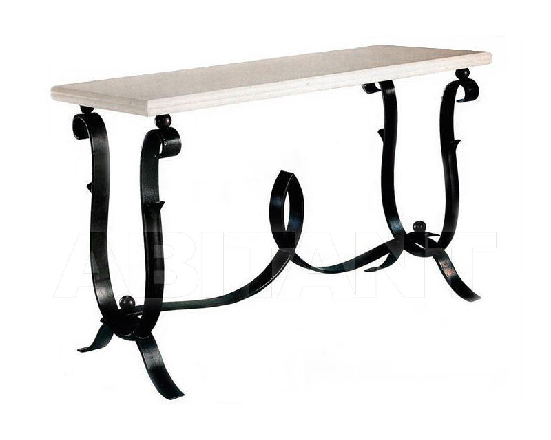 Console Courcelles sofa table - forged black price on request Buy Console Villiers Brothers Limited 2016 Courcelles sofa table - forged black