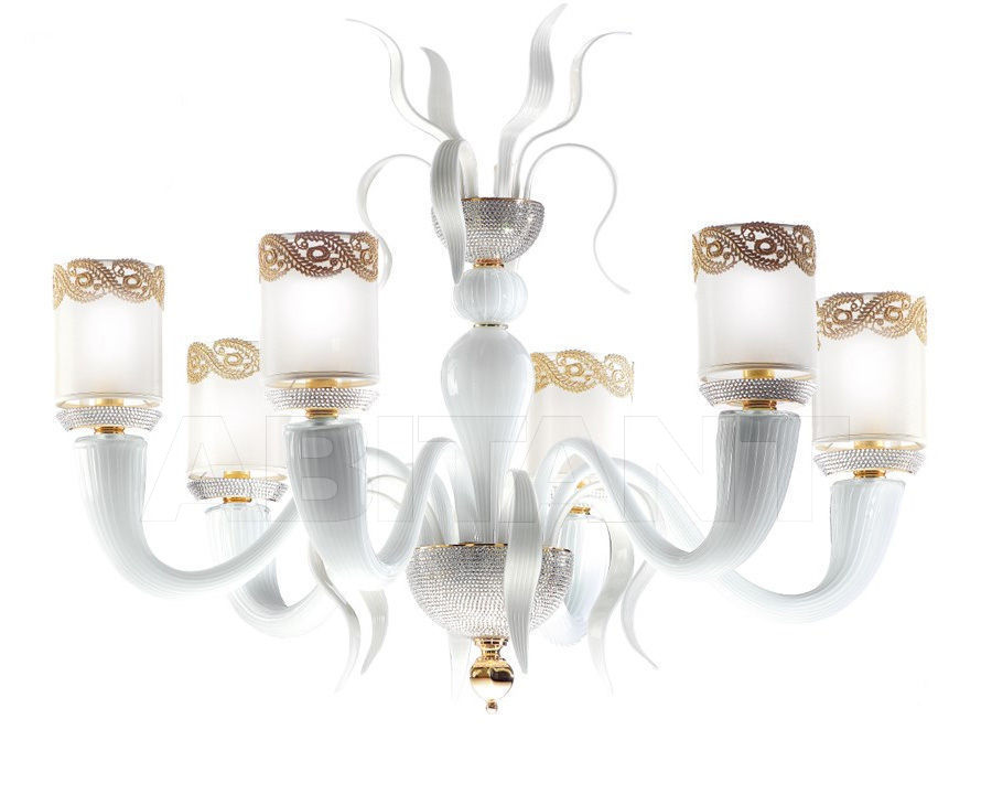 Сhandelier 1770 CH6/BI/ORO24K price on request Buy Сhandelier IL Paralume Marina 2013 1770 CH6/BI/ORO24K