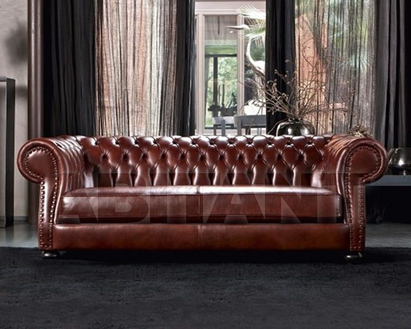 Sofa Byron Brown Doimo Salotti 1byr04 Buy Order Online On Abitant