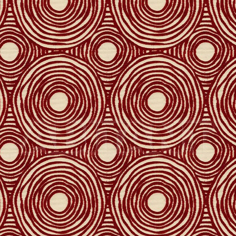 Buy Upholstery  Chaddock Fabrics, Leathers & Trims F5131-RUBY