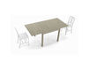 Dining table Ciciriello Lampadari s.r.l. Capodarte ugo grigio gessato Contemporary / Modern