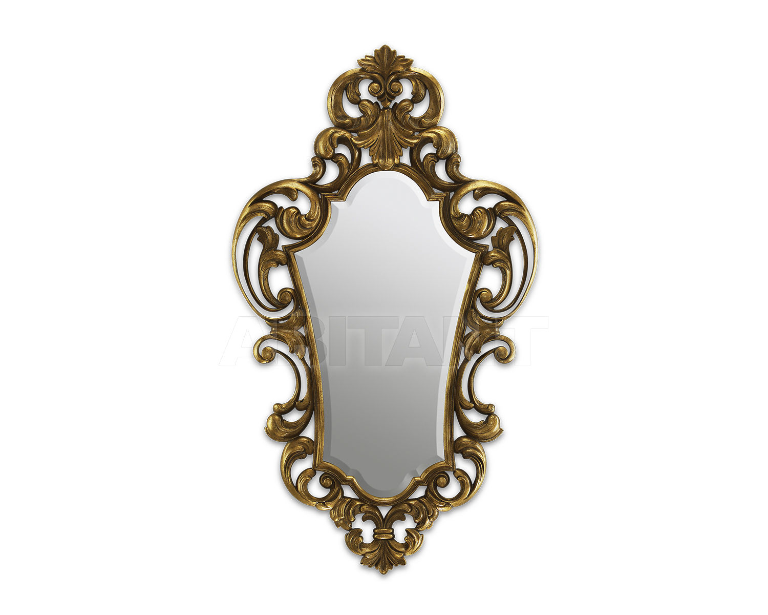 Buy Wall mirror Rococo Christopher Guy 2014 50-1006-A-BEV 14th C. Gold
