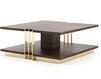 Coffee table D'ARC CENTER TABLE brown Coffee table Laskasas 2020 D'ARC CENTER TABLE