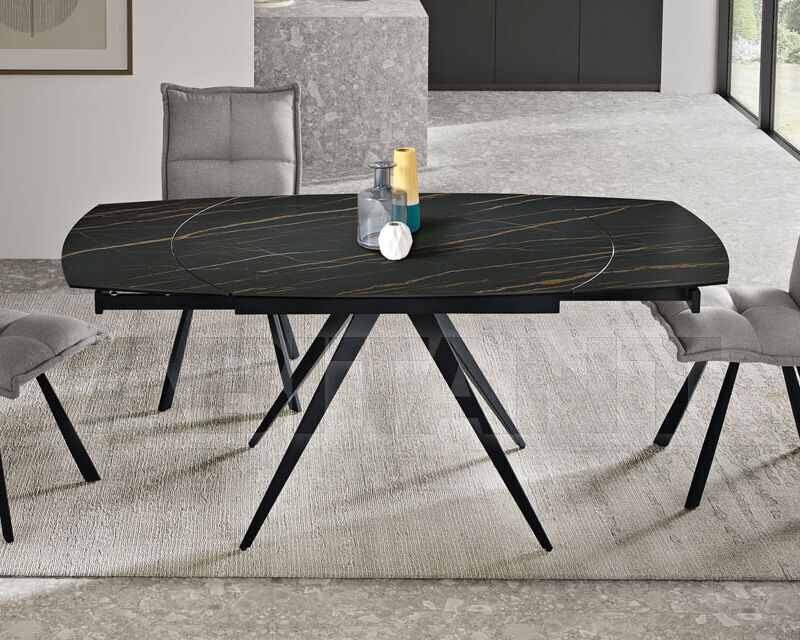 Buy Dining table Achille Ciciriello Lampadari s.r.l. 2024 ACHILLE/MARMO.NERO