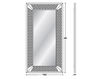 Floor mirror Vismara Design Mosaik Frame - 214 mirror Contemporary / Modern