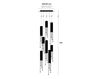 Light Ilfari Sexy Crystals 12176 Contemporary / Modern