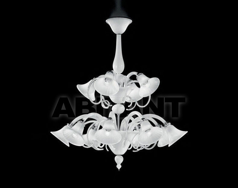 Buy Сhandelier Sylcom s.r.l. Segno 1420/8+4 BL.CR