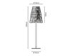 Floor lamp Stick Fabbian Catalogo Generale F23 C02 69 Contemporary / Modern