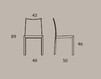 Chair Robby COM.P.AR Chairs 625 Contemporary / Modern