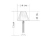 Table lamp Morfeo Beby Group Pandora 5006 T Classical / Historical 