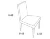 Chair KEATRIX Capital Collection Decor PF.DEC.KEA.SD Classical / Historical 