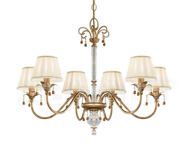 Buy Сhandelier Renzo del Ventisette & C. S.A.S Con Paralumi L 13758/6 CP