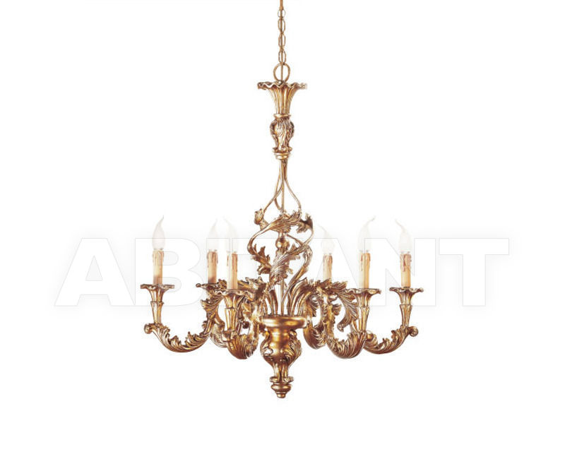 Сhandelier L 13618/6 price on request Buy Сhandelier Renzo del Ventisette & C. S.A.S Legno L 13618/6