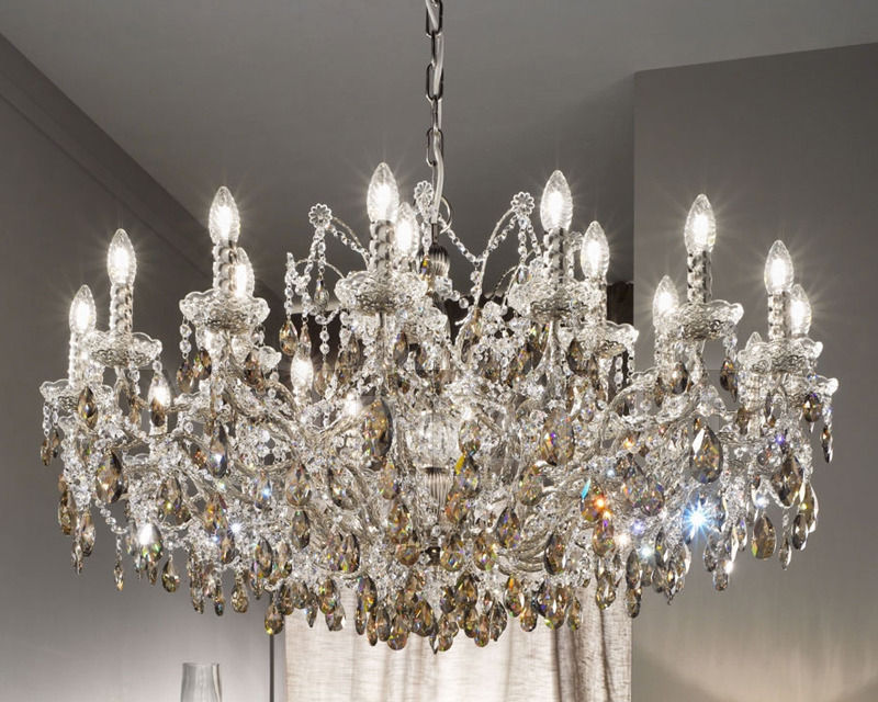 Сhandelier DIAMANTE 16+8 price on request Buy Сhandelier Miniluce by BC San Michele Diamond Collection DIAMANTE 16+8