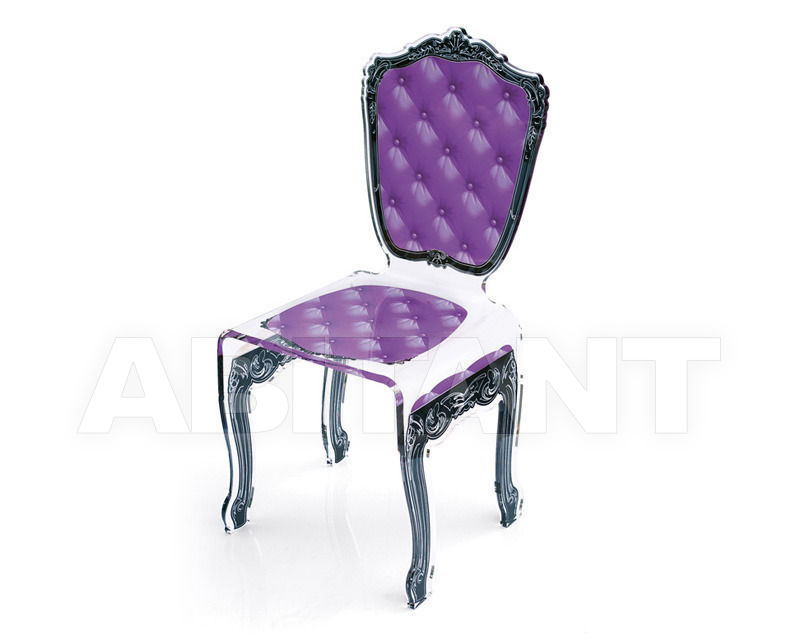 Buy Chair Acrila Capiton Capiton Chair purple