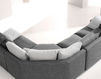 Sofa Fama 2014 CALESSI Composicion 3 grey Contemporary / Modern