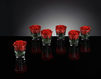 Vase Rose Boxwood VGnewtrend Home Decor 1140910.30 Contemporary / Modern