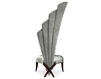 Chair Christopher Guy 2014 60-0233-DD Titanium Art Deco / Art Nouveau