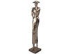 Statuette Passerelle Christopher Guy 2014 46-0326 20th C. Silver Art Deco / Art Nouveau