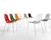 Chair Infiniti Design Indoor PURE LOOP 4 LEGS OPTIONAL Contemporary / Modern