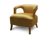 Chair KAROO ARMCHAIR Yellow Chair Brabbu by Covet Lounge Upholstery KAROO ARMCHAIR Classical / Historical