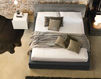 Bed Midj Nottebrava suede letto Art Deco / Art Nouveau