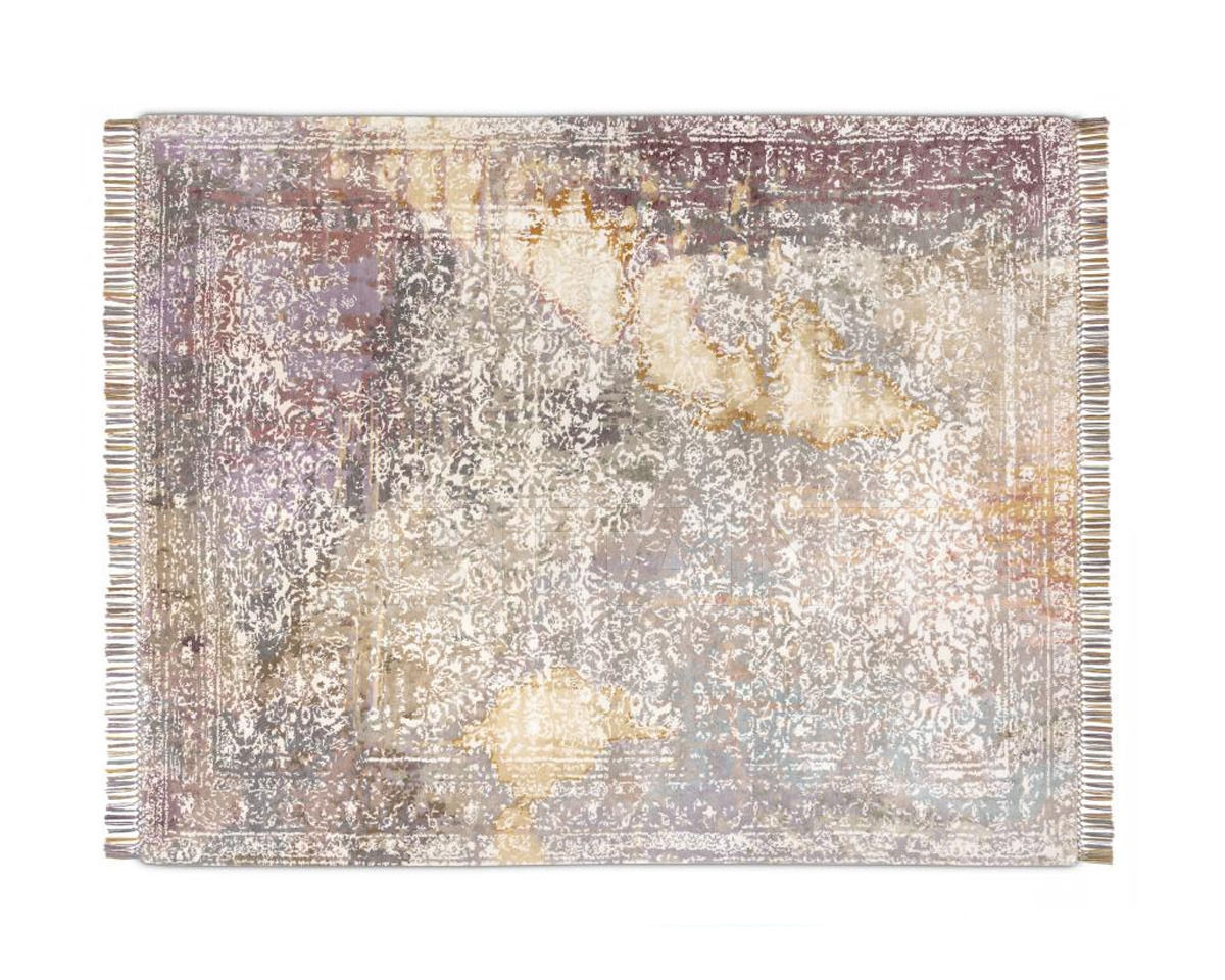 Buy Modern carpet Rug Star Walking Fields Copper Persia 12 | White Copper 03 | SilkFringes