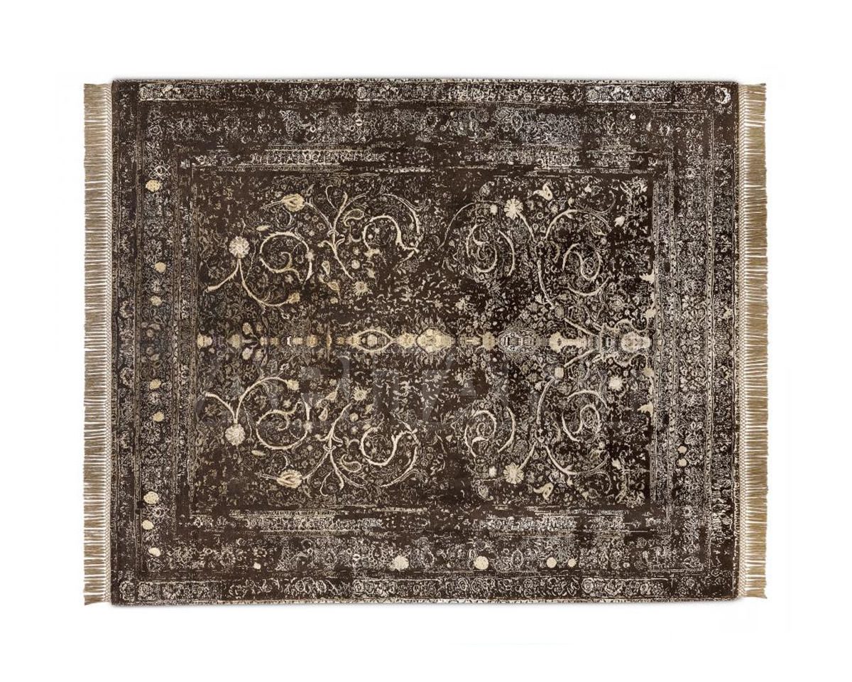 Buy Modern carpet Rug Star Persia/rajasthan Rajasthan No. 09 | SilverToffee on NaturalBrown
