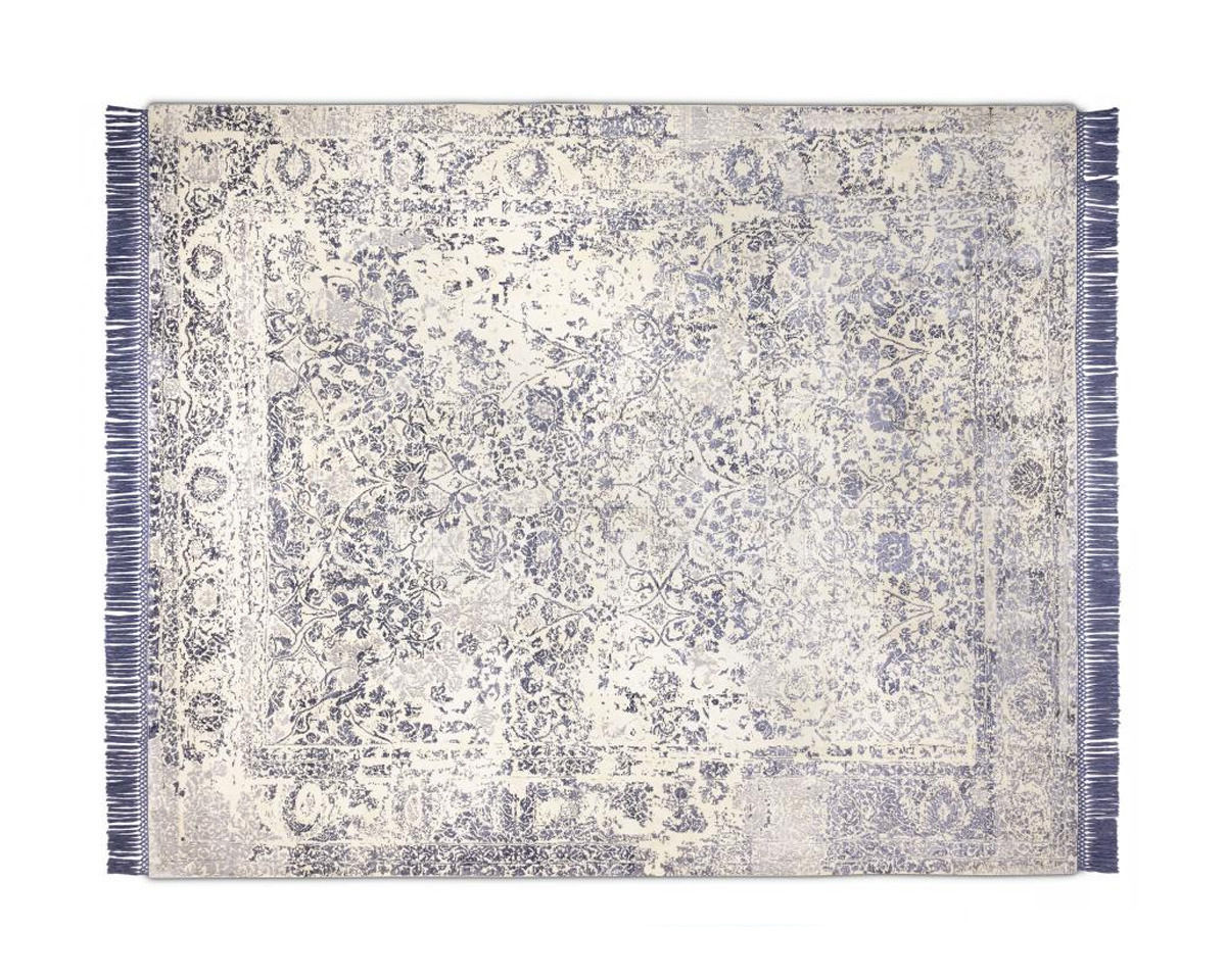 Buy Modern carpet Rug Star Persia/rajasthan Rajasthan No. 10 | MauveGrey | SilkFringes