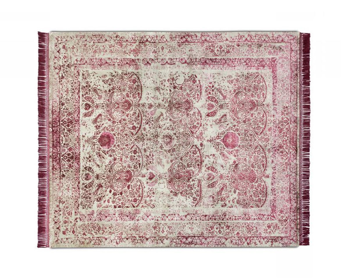 Buy Modern carpet Rug Star Persia/rajasthan Rajasthan Supreme No. 13 | RustyRed on GreyGreen
