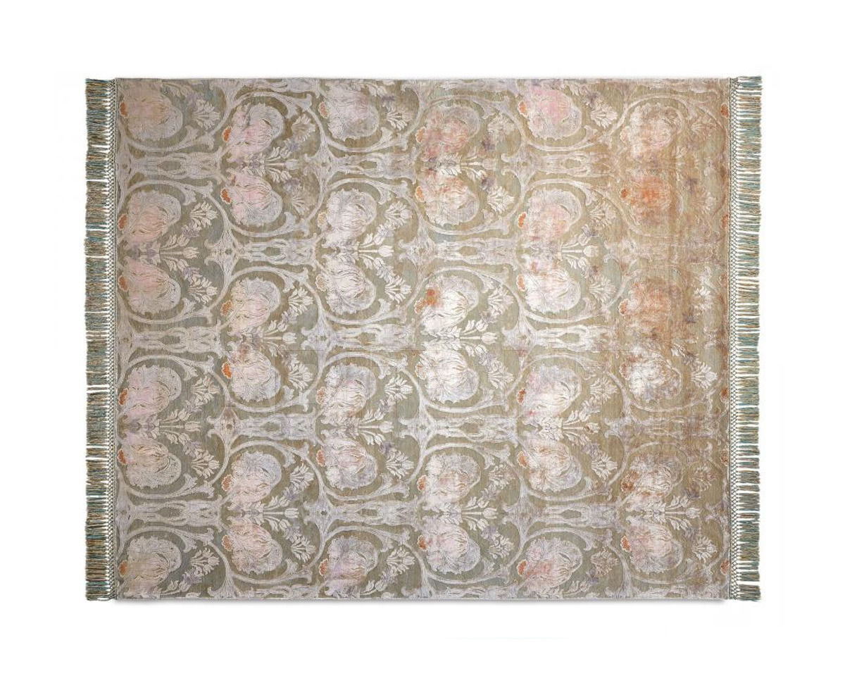Buy Modern carpet Rug Star Oxidized Belle Époque Mary | LightBlue