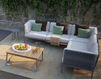 Terrace couch FLASH Atmosphera Rope FSH.DV4.45.R12 CX.FSH.DV4.TE Provence / Country / Mediterranean