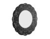 Wall mirror Crochet Black Wall mirror Malabar by Radiantdetail SA Heritage Crochet Classical / Historical